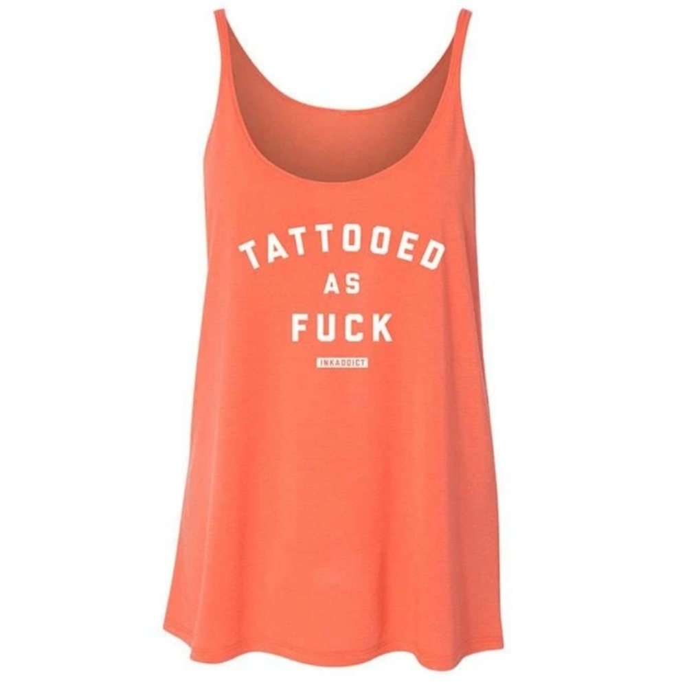 NWT 🧡 TATTOOED AS FUCK TANK 🧡